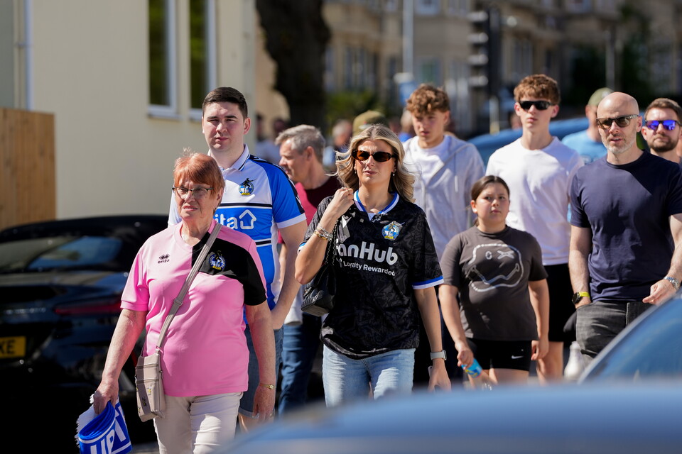 Gallery | The best fan images from Rovers' win over Cheltenham 