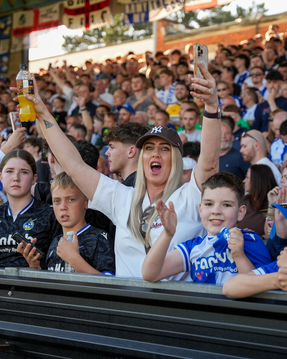 Gallery | The best fan images from Rovers' win over Cheltenham 