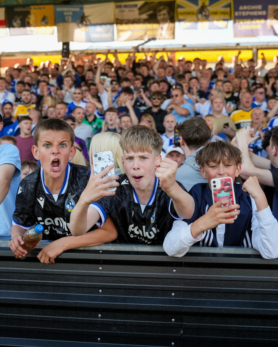 Gallery | The best fan images from Rovers' win over Cheltenham 