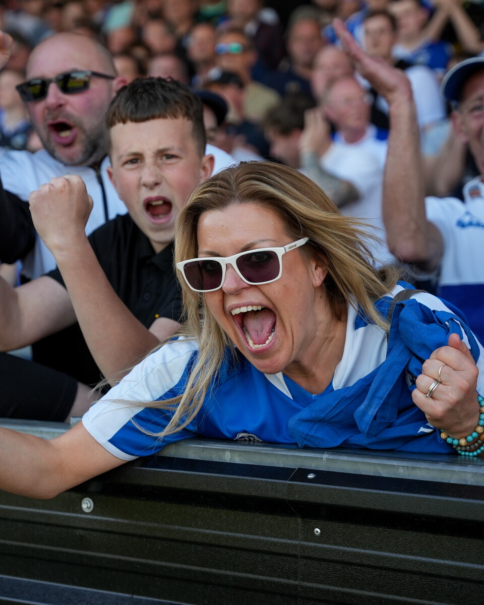 Gallery | The best fan images from Rovers' win over Cheltenham 