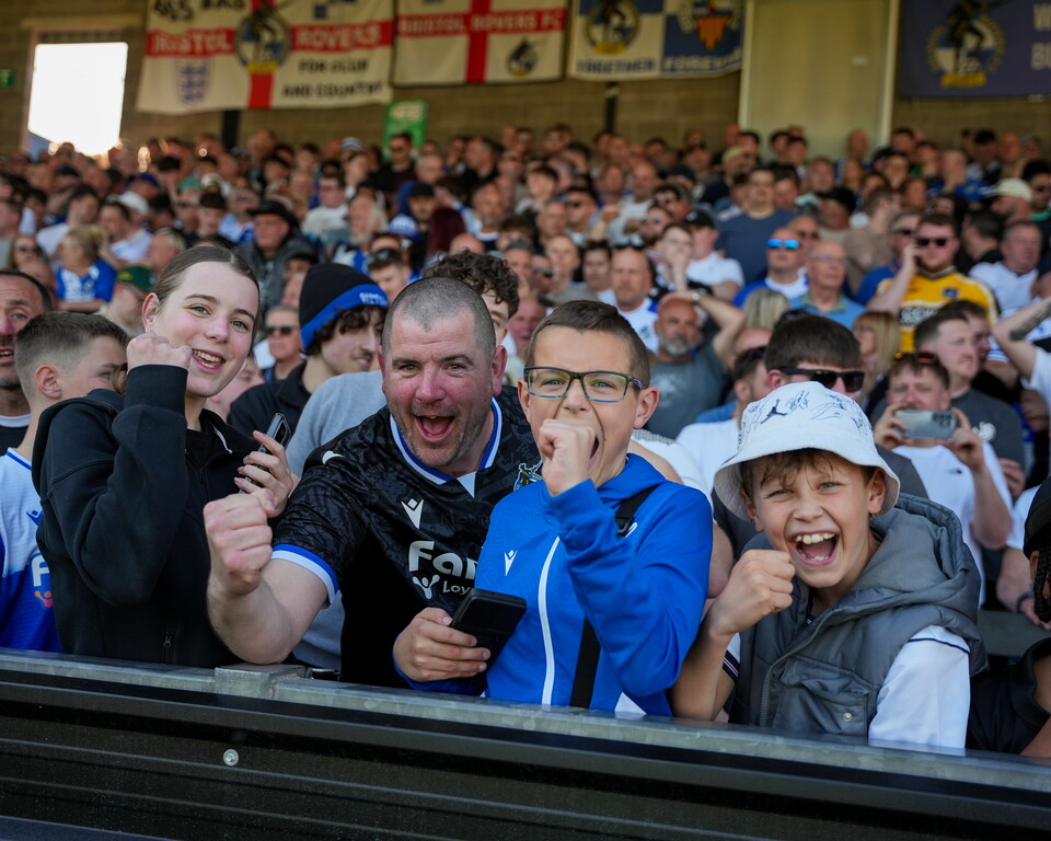 Gallery | The best fan images from Rovers' win over Cheltenham 