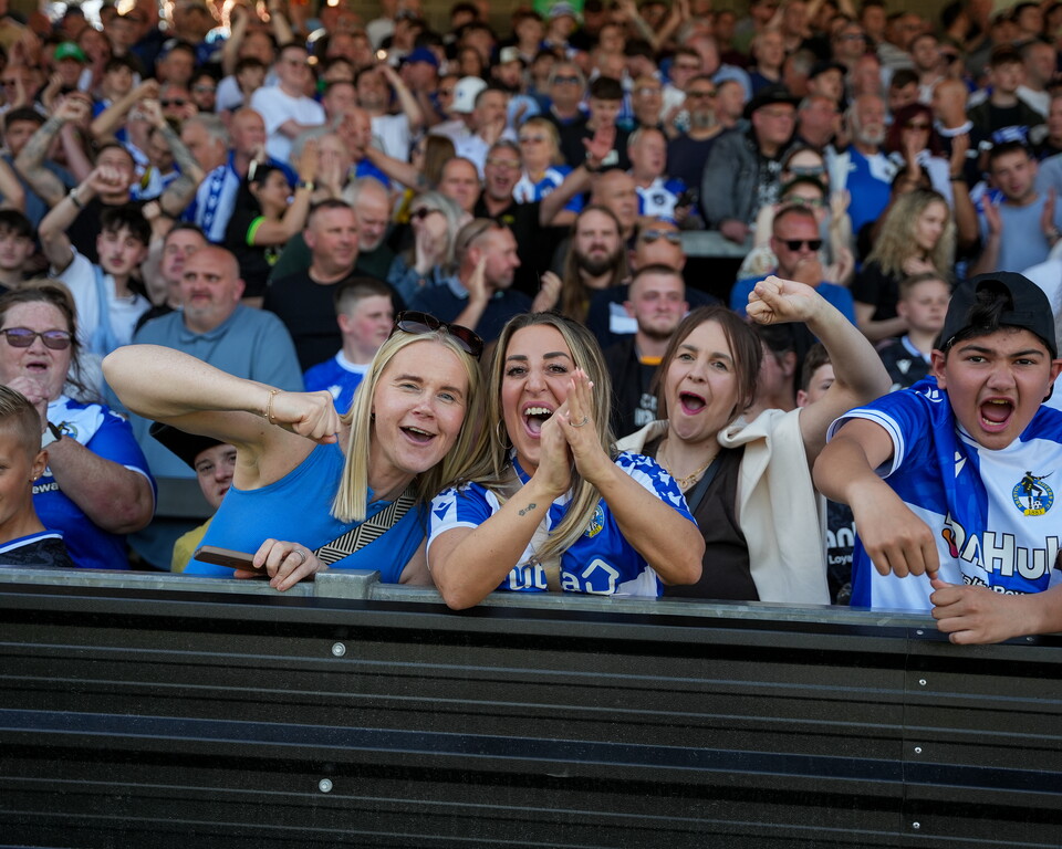 Gallery | The best fan images from Rovers' win over Cheltenham 