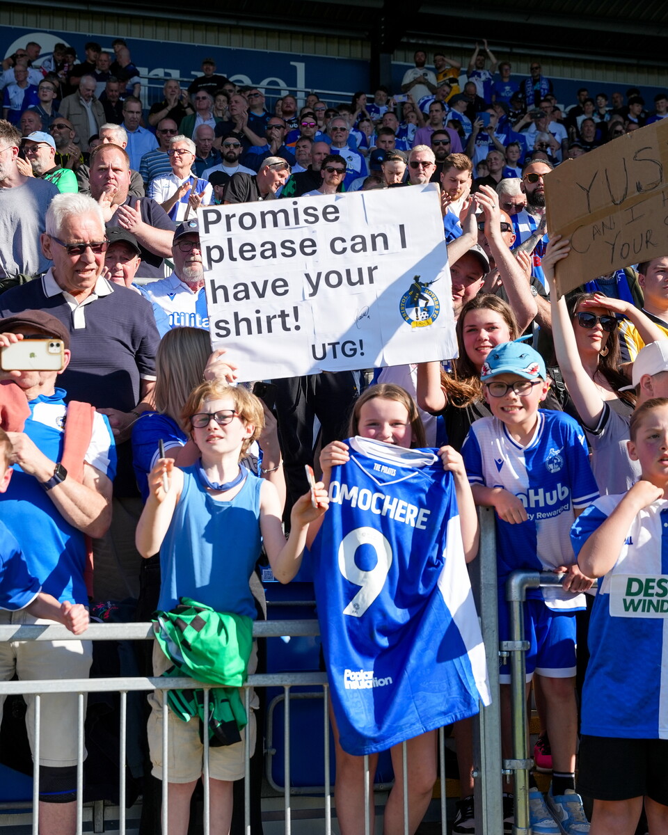 Gallery | The best fan images from Rovers' win over Cheltenham 