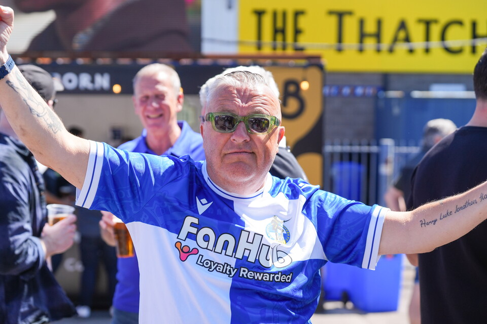 Gallery | The best fan images from Rovers' win over Cheltenham 