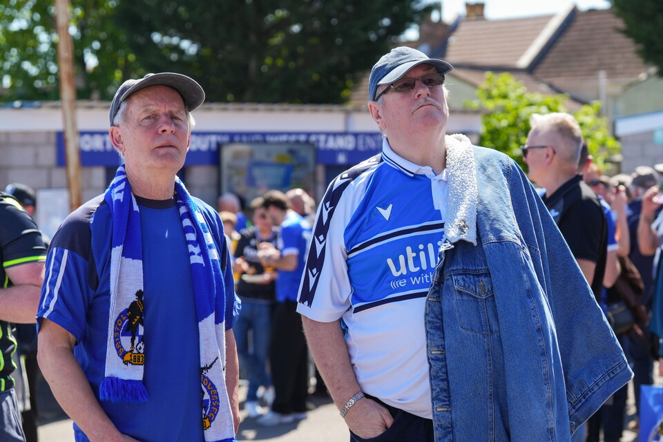 Gallery | The best fan images from Rovers' win over Cheltenham 