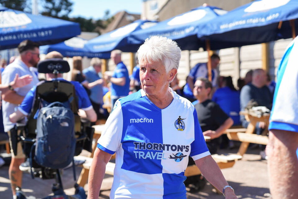 Gallery | The best fan images from Rovers' win over Cheltenham 