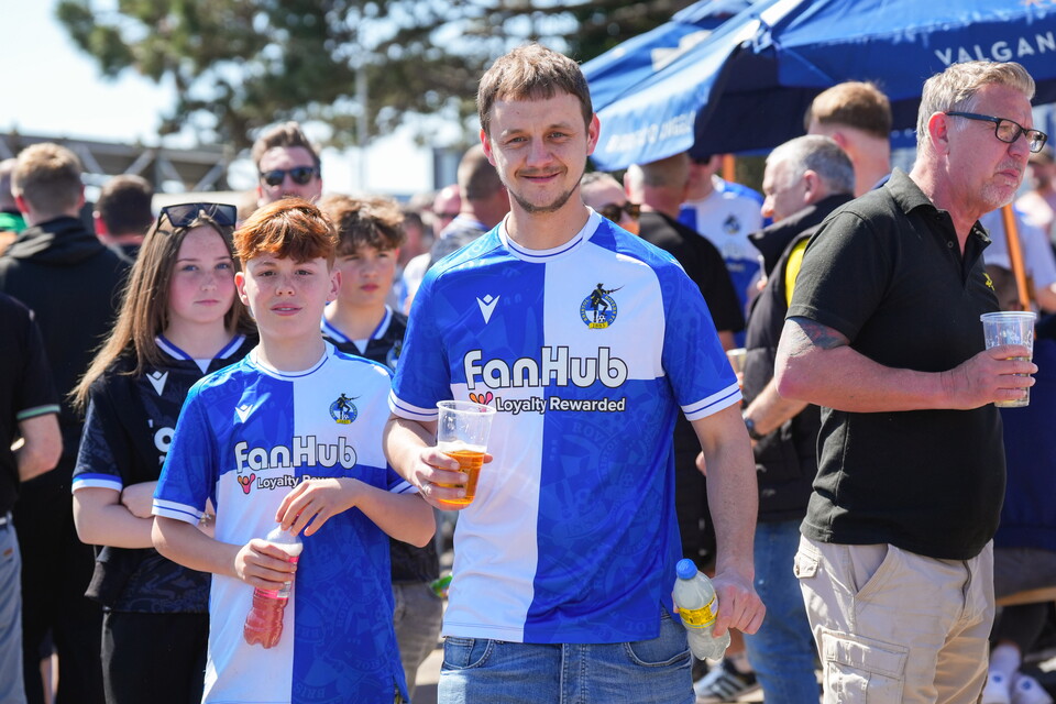 Gallery | The best fan images from Rovers' win over Cheltenham 