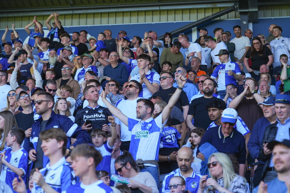 Gallery | The best fan images from Rovers' win over Cheltenham 