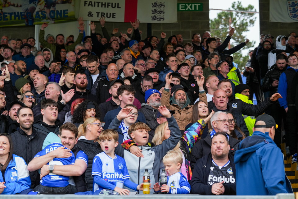 Gallery | The best fan images from Rovers' win over Fleetwood