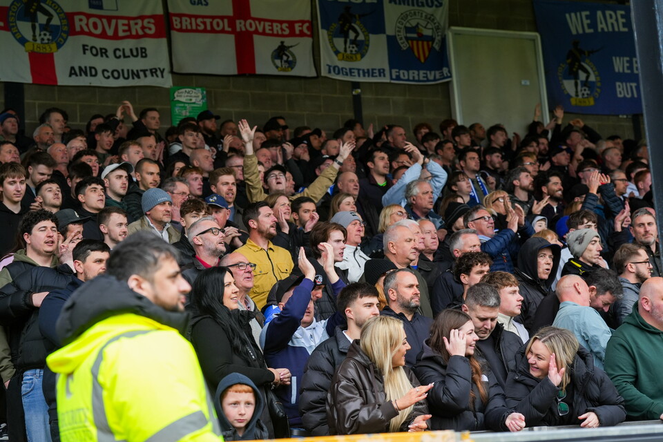 Gallery | The best fan images from Rovers' win over Fleetwood