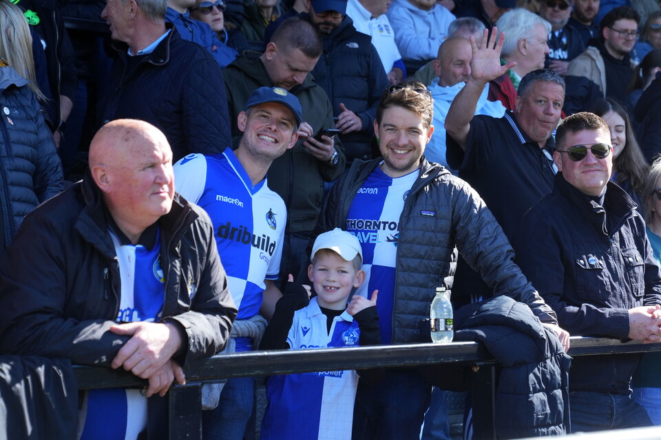 Gallery | The best fan images from Rovers' away victory over Harrogate 