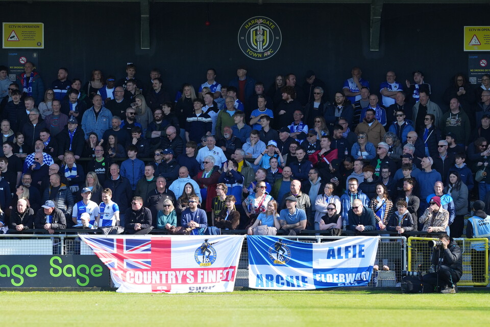 Gallery | The best fan images from Rovers' away victory over Harrogate 