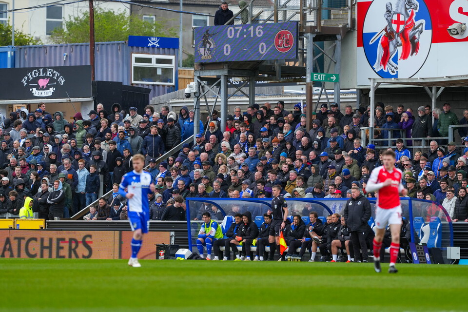 Gallery | The best fan images from Rovers' win over Fleetwood