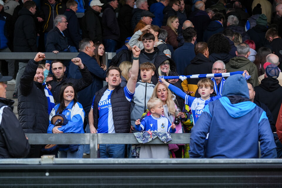 Gallery | The best fan images from Rovers' win over Fleetwood