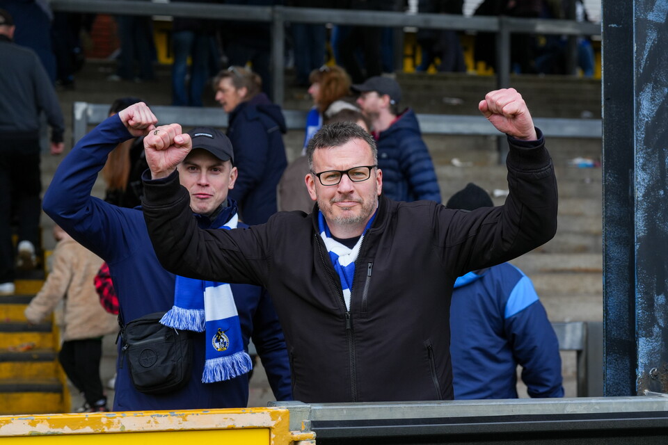 Gallery | The best fan images from Rovers' win over Fleetwood