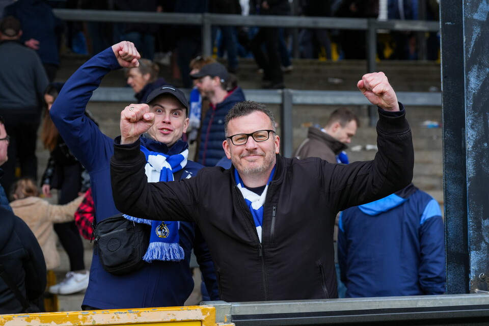 Gallery | The best fan images from Rovers' win over Fleetwood