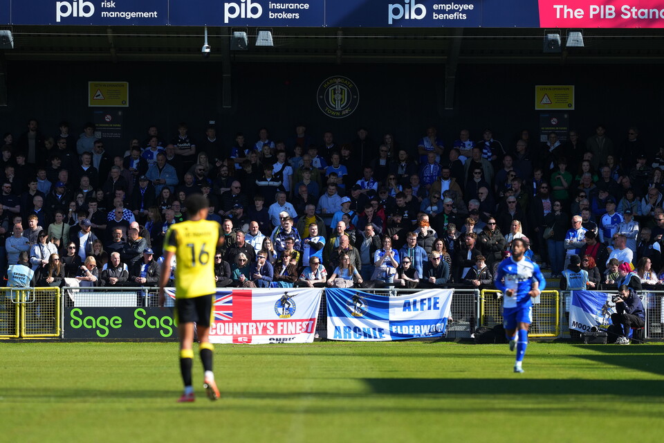 Gallery | The best fan images from Rovers' away victory over Harrogate 