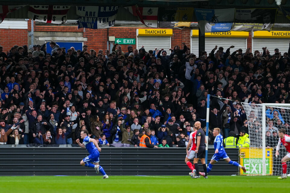 Gallery | The best fan images from Rovers' win over Fleetwood
