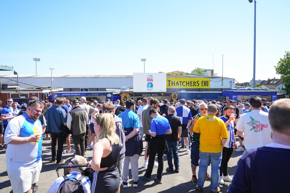 Gallery | The best fan images from Rovers' win over Cheltenham 