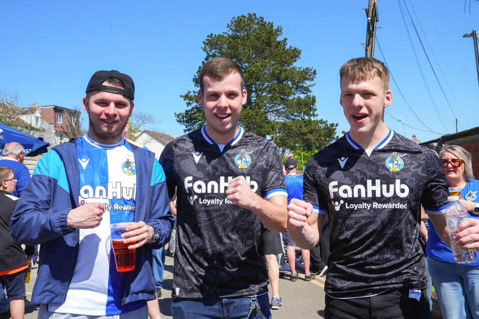 Gallery | The best fan images from Rovers' win over Cheltenham 