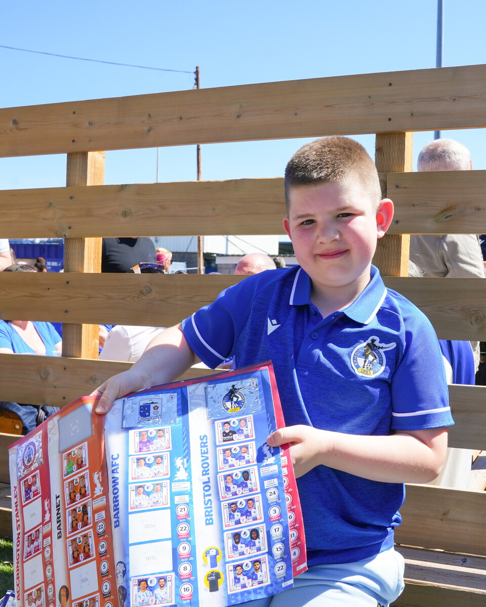 Gallery | The best fan images from Rovers' win over Cheltenham 