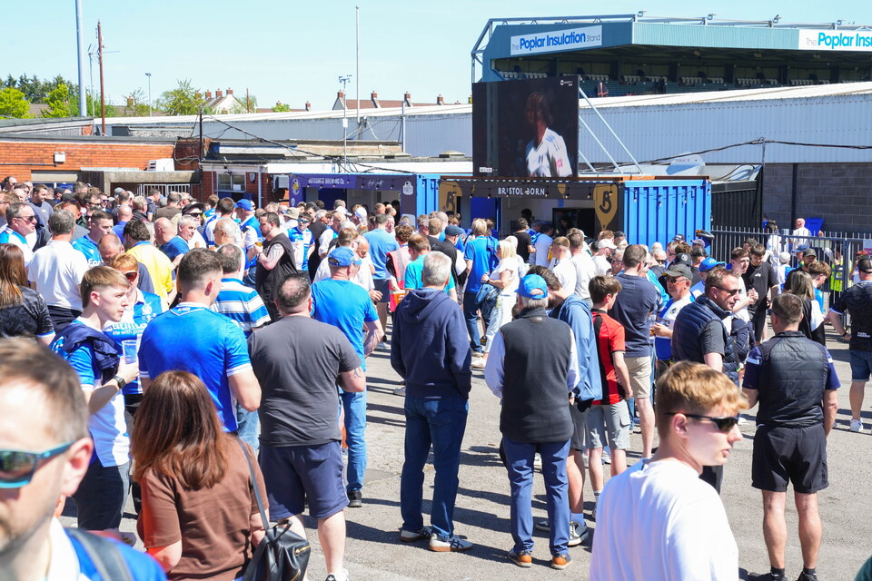 Gallery | The best fan images from Rovers' win over Cheltenham 