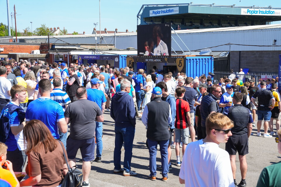 Gallery | The best fan images from Rovers' win over Cheltenham 