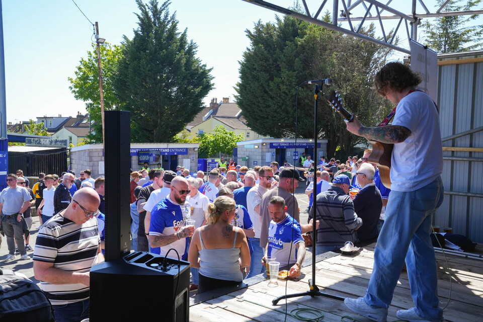 Gallery | The best fan images from Rovers' win over Cheltenham 