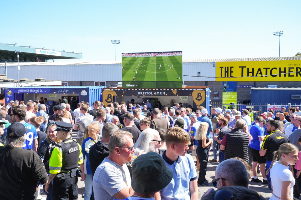 Gallery | The best fan images from Rovers' win over Cheltenham 