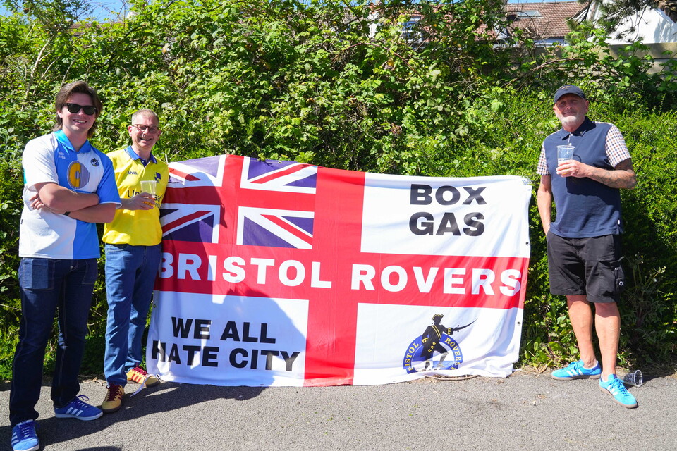 Gallery | The best fan images from Rovers' win over Cheltenham 