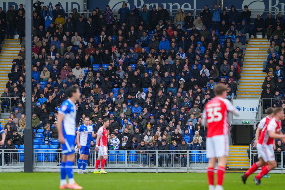 Gallery | The best fan images from Rovers' win over Fleetwood