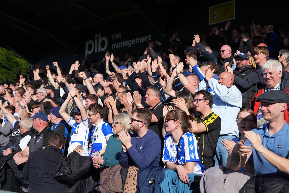 Gallery | The best fan images from Rovers' away victory over Harrogate 