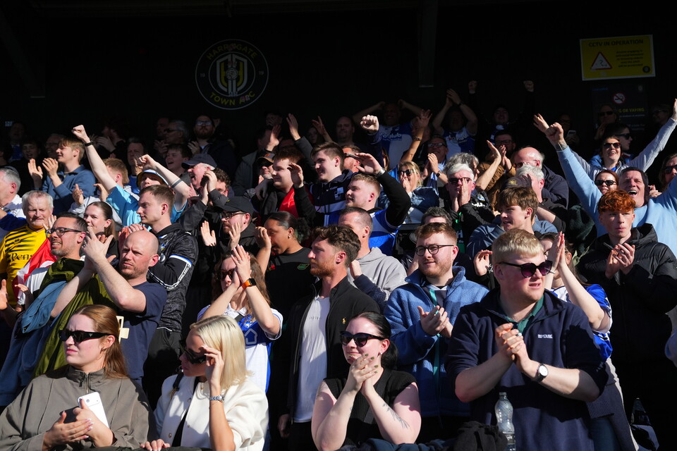 Gallery | The best fan images from Rovers' away victory over Harrogate 