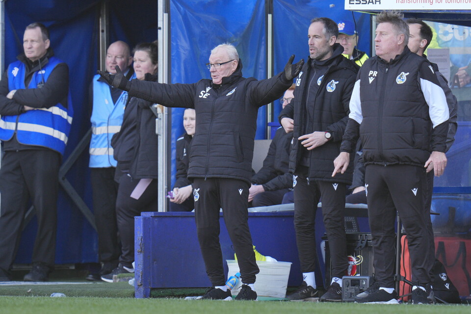 Evans against Tranmere