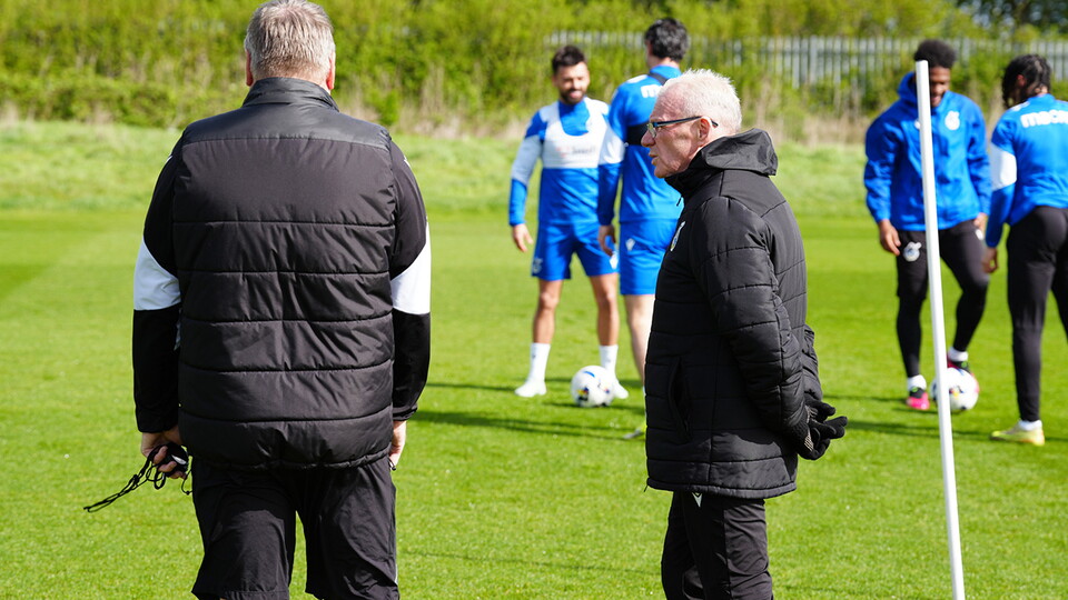 Steve Evans and Paul Raynor