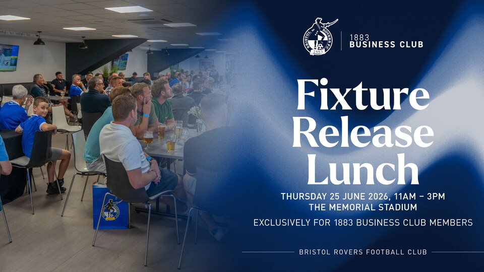 Bristol Rovers Fixture Release Lunch June 2026