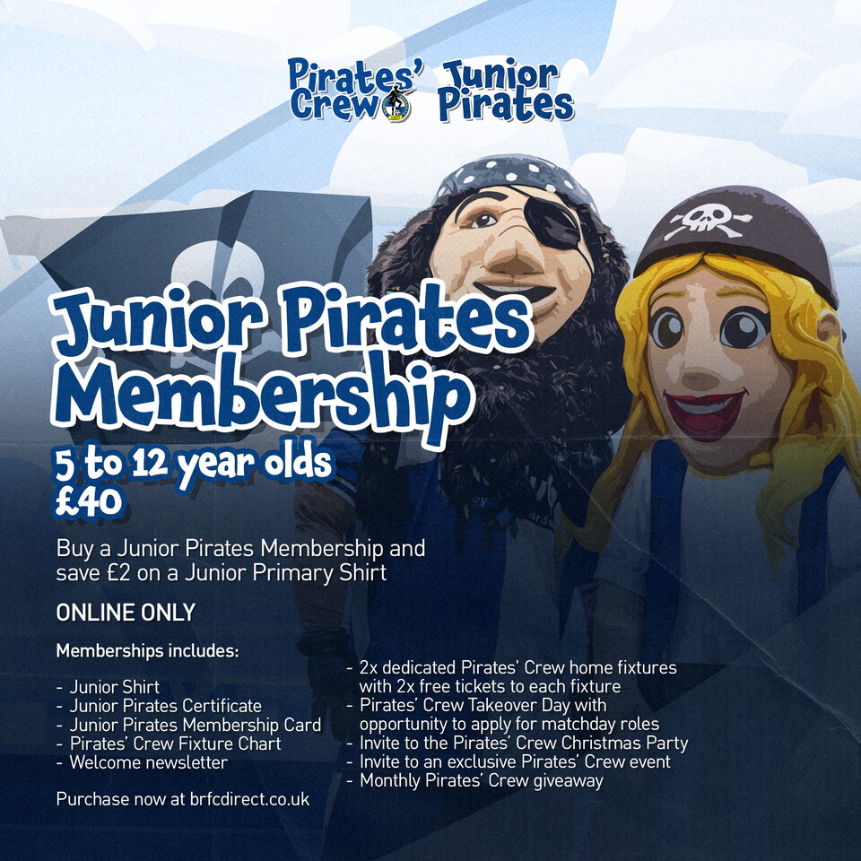 Junior Pirates Membership