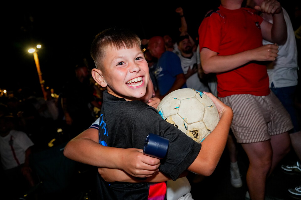 Gallery | The best fanzone images from England's win over Norway