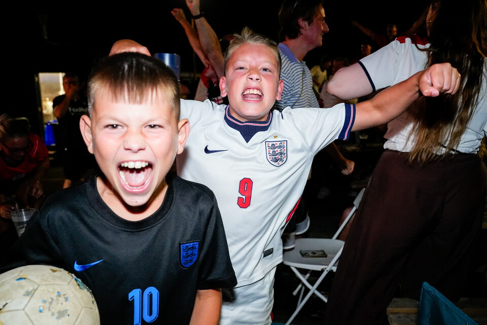 Gallery | The best fanzone images from England's win over Norway
