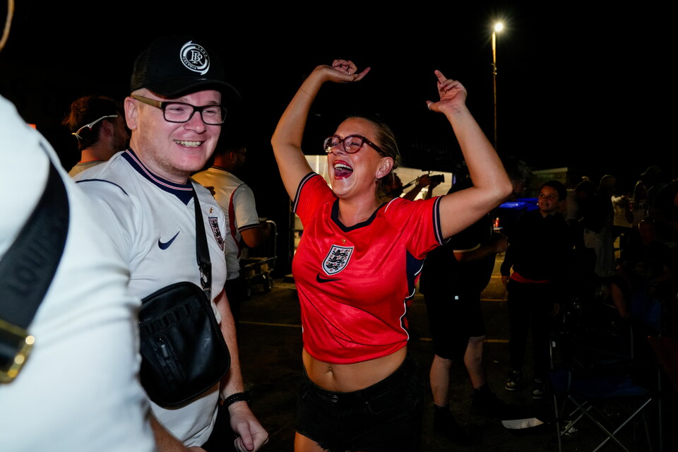 Gallery | The best fanzone images from England's win over Norway