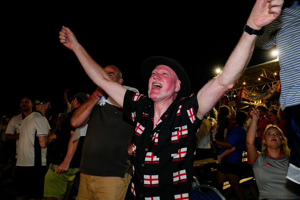 Gallery | The best fanzone images from England's win over Norway