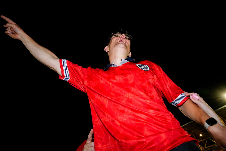 Gallery | The best fanzone images from England's win over Norway