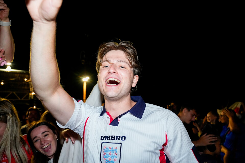 Gallery | The best fanzone images from England's win over Norway