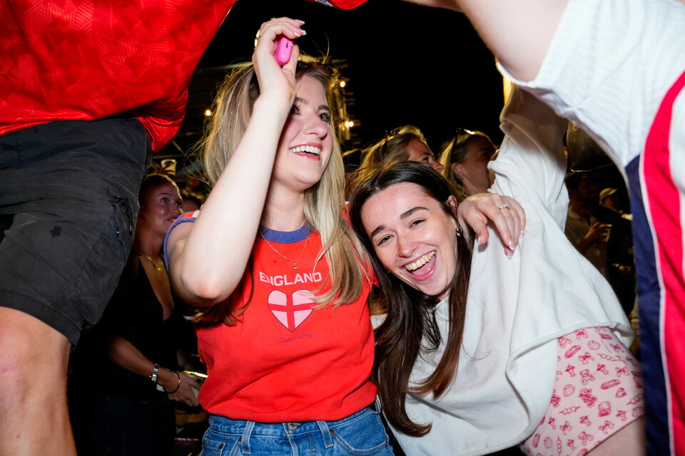 Gallery | The best fanzone images from England's win over Norway