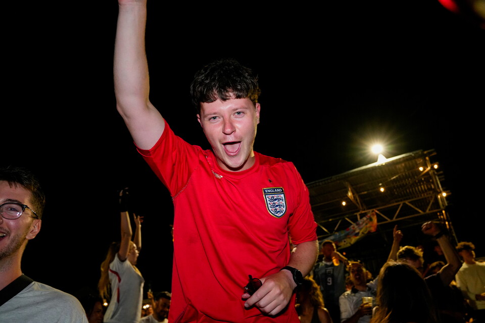 Gallery | The best fanzone images from England's win over Norway