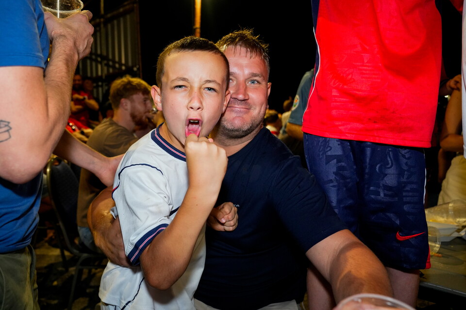 Gallery | The best fanzone images from England's win over Norway