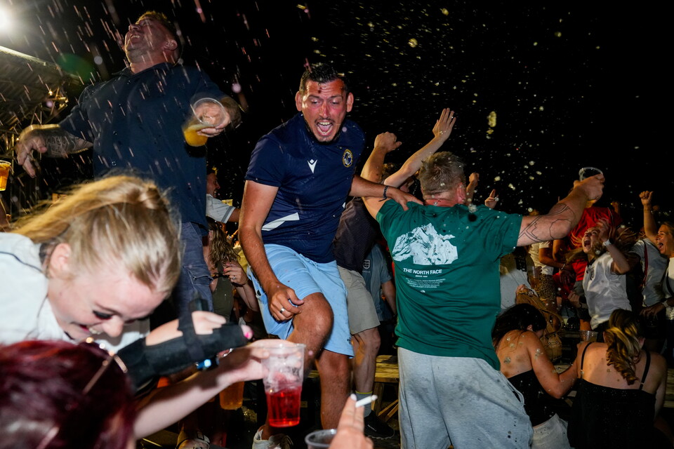 Gallery | The best fanzone images from England's win over Norway