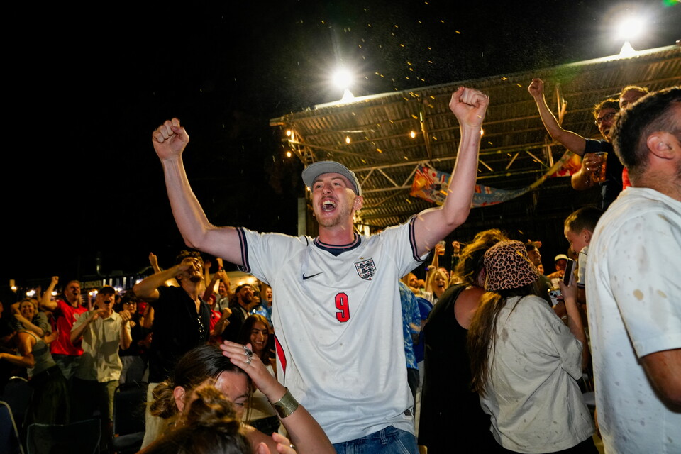 Gallery | The best fanzone images from England's win over Norway