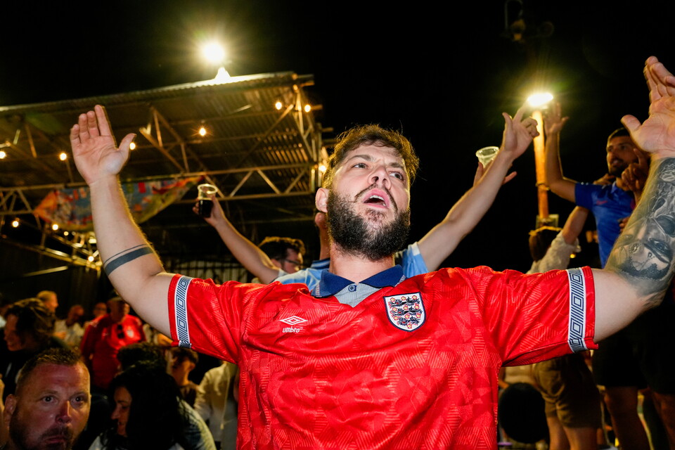 Gallery | The best fanzone images from England's win over Norway