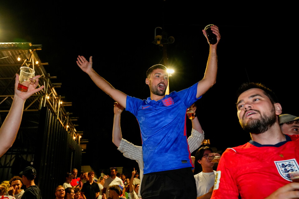 Gallery | The best fanzone images from England's win over Norway